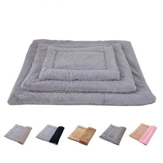 Rectangle Warnm Dog Bed house Cushion Pet Sleeping blanket Cat Mat Bed for samll/Large dogs Sofa Mats hundebett coussin chien