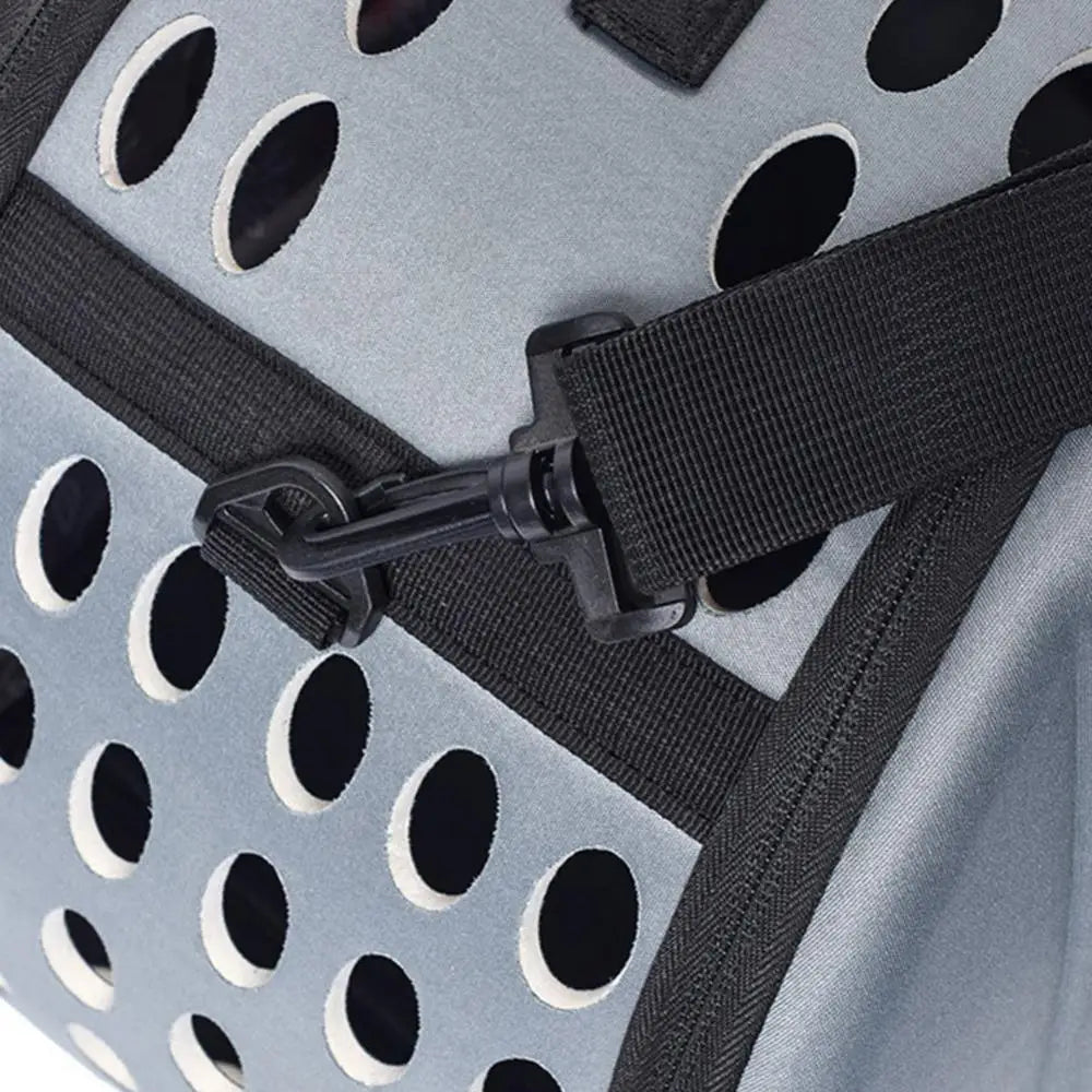 New Fashion Dog Cat Pet Puppy Carrier Cage Fashionable Breathable Foldable Pet Carrier Crossbody Bag Pet Products Accessories