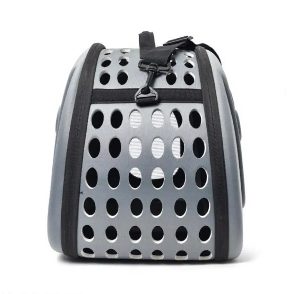 New Fashion Dog Cat Pet Puppy Carrier Cage Fashionable Breathable Foldable Pet Carrier Crossbody Bag Pet Products Accessories