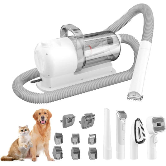 All-in-one pet care vacuum cleaner dog vacuum cleaner pet hair clipper Multifunctional pet hair cutting and vacuuming machine