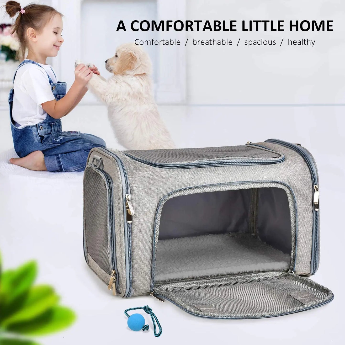 Pet Carriers Bag Pet Dog Carrier Backpack Cats Dogs Travel Bags Portable Breathable Bag Cat Dog Bags Outdoor Travel Pets Handbag