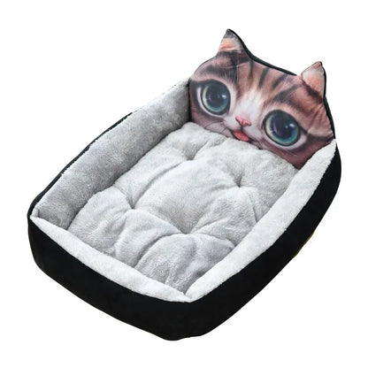 Rectangle Dog Bed Sleeping Bag Kennel Cat Puppy Sofa Bed Pet House Winter Warm Nest Soft Beds Portable for Pets Cats Basket