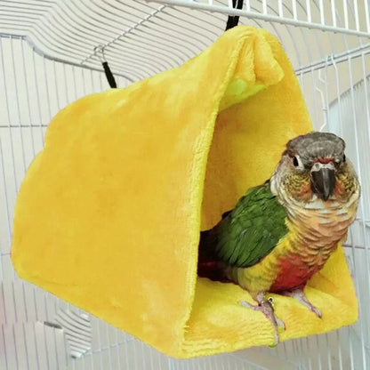 Pet Bird Parrot Cages Warm Bird Hammock Hanging Tent Bed for Bird Sleeping Bird Cage Decoration Accessories Bird House Bird Nest