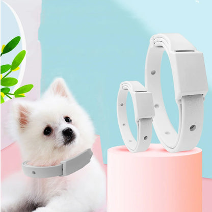 Silicone Anti Flea Tick Pet Collar cats Small Dogs Pet Collars Pet Accessories Supplies 8 Months Antiparasitic Protection