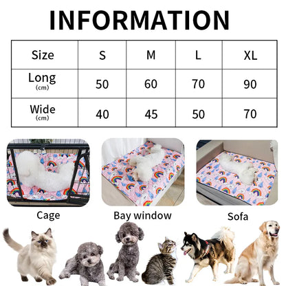 Washable Pet Dog Pee Pad Reusable Absorbent Diaper Mat Puppy Training Pad Pets Bed Urine Mat for Pet Car Seat Protect Cover