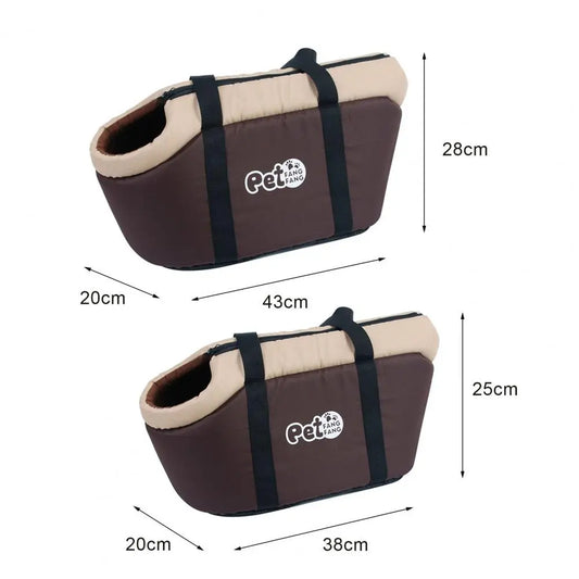 Fabric Interior Pad Adjustable Soft-Sided Pet Bag for Pet Carrier Tote for Pet