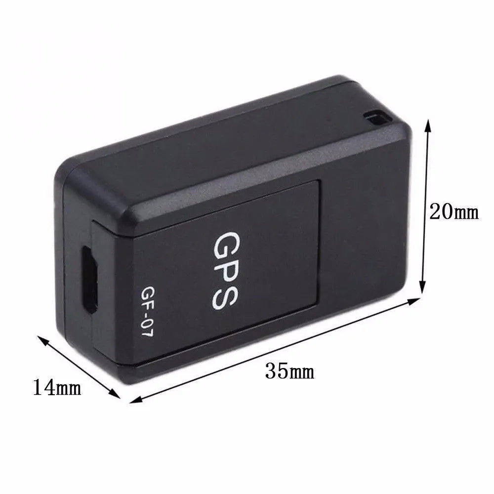 Aubess Mini GF-07 GPS Car Tracker Real Time Tracking Anti-Theft Anti-lost Locator Strong Magnetic Mount SIM Message Positioner