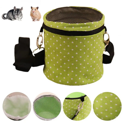 Breathable Pet Carrier Easy-to-carry Pet Bag Cute Pet Carrier Bags for Small Animals Ideal for Hamsters Hedgehogs Sugar Gliders