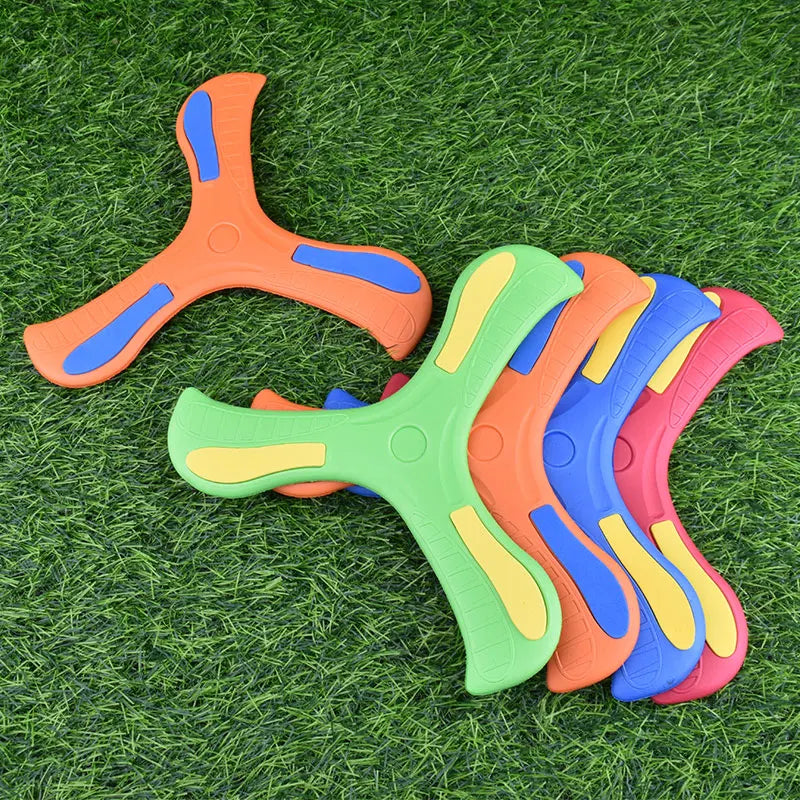 1Set Flying Boomerang Toy Outdoor Accessories Interactive Boomerang Outdoor Children Toys Pet Supplies Dog Training Toys