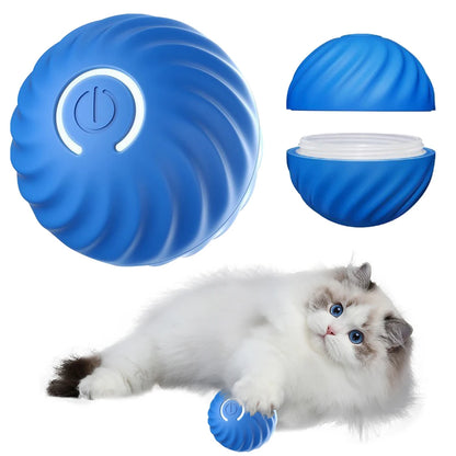 Smart Dog Toy Ball Electronic Interactive Pet Toy Moving Ball USB Automatic Moving Bouncing for Puppy Birthday Gift Cat Product