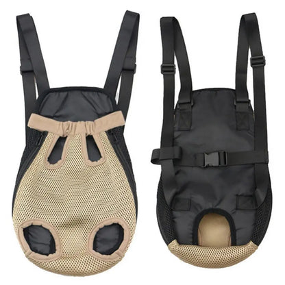 Pet Carrier Backpack Adjustable Front Cat Dog Legs Tail Out Chest Travel Bag Pet Accessories