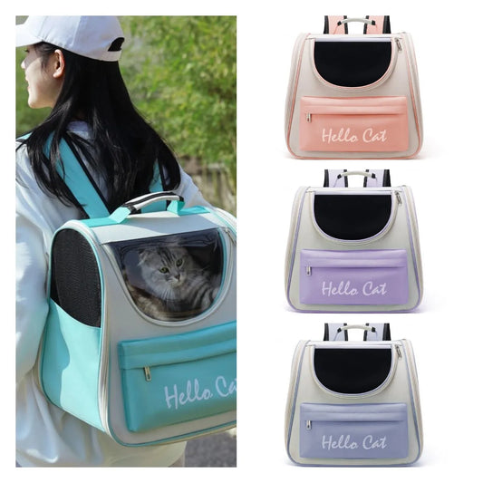 Soft-Sided Pet Bag for Cat and Dog, Bunny Car Backpack, Carrier Handbag, Travel Accessories, Bicyle Bags, Pet Supplies