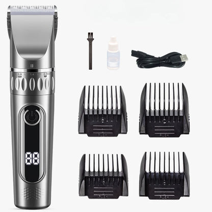 Pet Hair Clipper Professional Cutting Machine Dog Hair Trimmer High Power Animal Grooming Shaver Cutter Machine for Cats