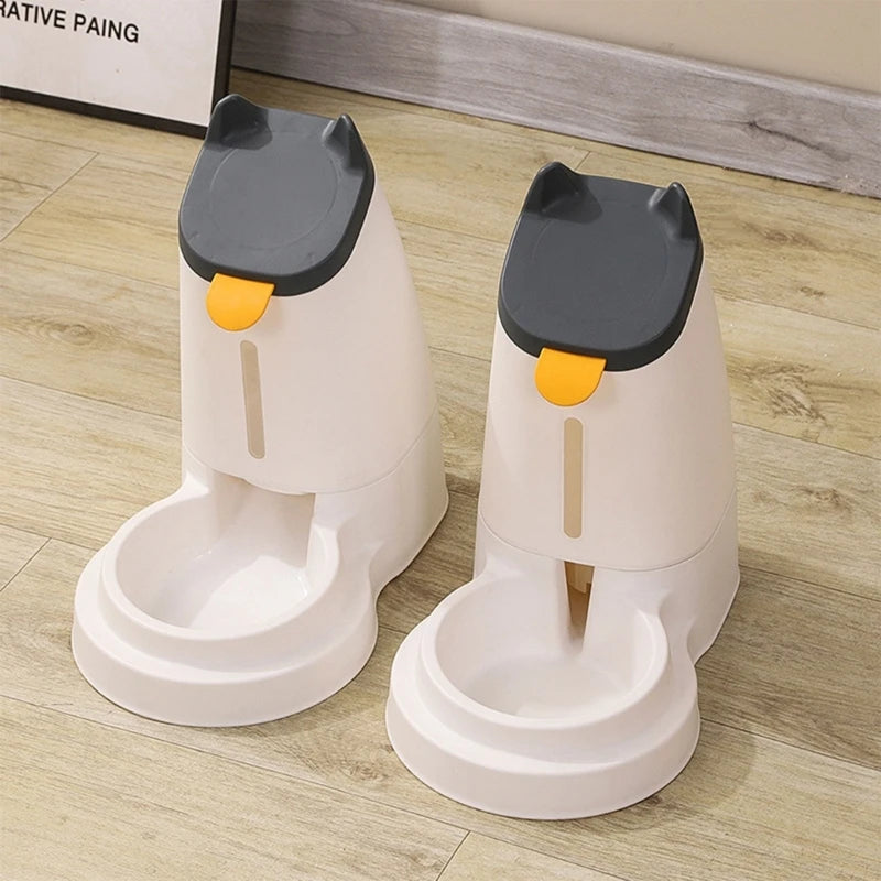 Cat Water Dispenser Pet Feeder Cat Automatic Feeder And Water Cat Feeder Drop shipping