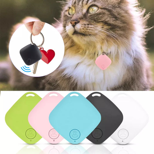 Portable Mini Bluetooth GPS Tracker Dog Pets Anti-lost Alarm Wireless Child Bag Wallet Keychain Finder Smart Trackers Locator