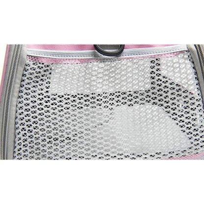 Window Transparent Outdoor Portable Pet Carrier Bag Breathable Travel Bag For Rabbit Hamster Chinchilla Hedgehog Pet Supplies