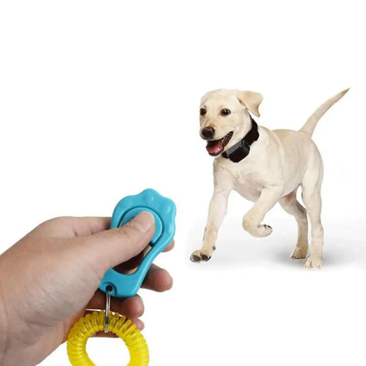 3 Modes Adjustable Sound Trainer Paw Shape Soundtrack for Pet Dog Training