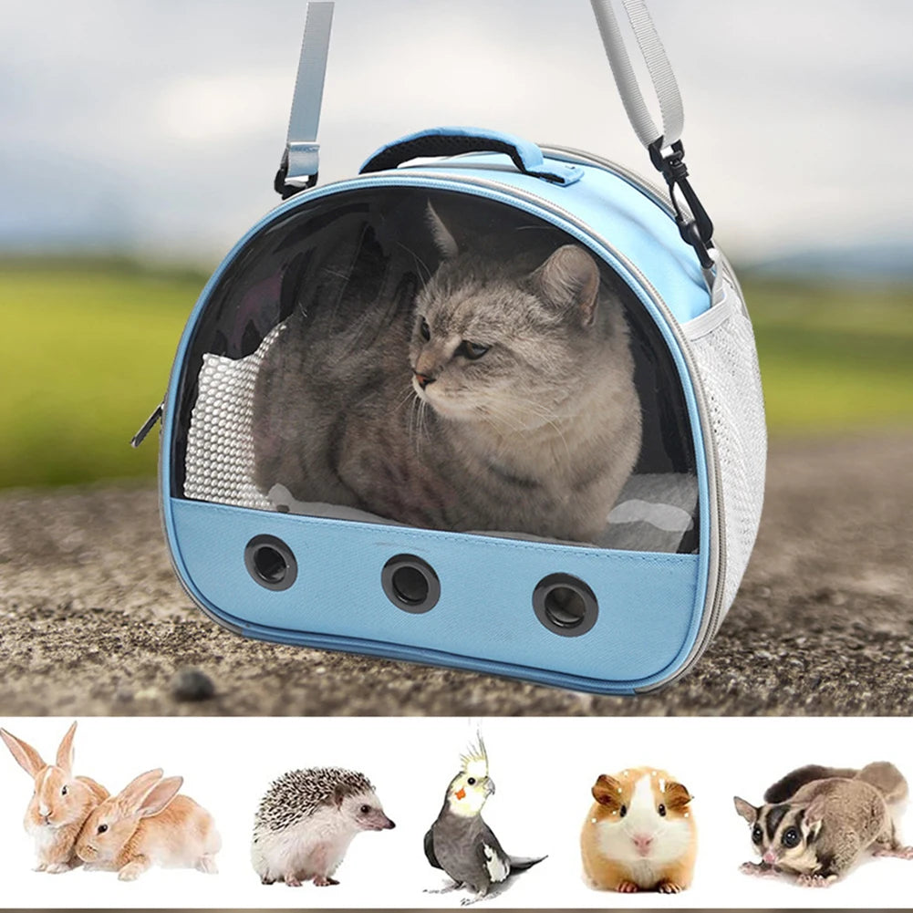 Guinea Pig Carrier Bag Portable Pet Carrier Pouch Outgoing Travel Carrying Case For Hamster Rabbit Hedgehog Sugar Glider