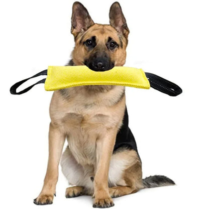 Durable Dog Bite Stick Creative Dog Tug Toy Non-slip Wear-resistant Pet Dog Training Flax Sleeve Toy