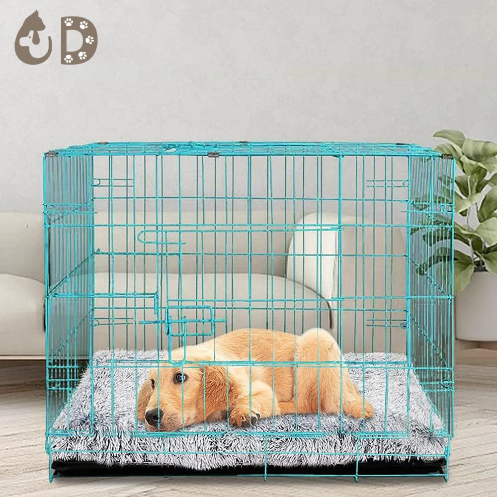 Dog Bed Mats Washable Large Dog Sofa Bed Portable Pet Kennel Fleece Plush Cushion Full Size Deep Sleep Dog Bed Pet Accessories