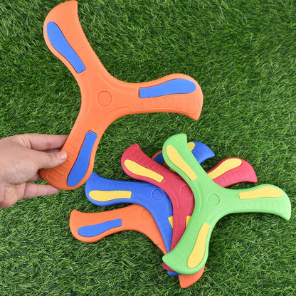 1Set Flying Boomerang Toy Outdoor Accessories Interactive Boomerang Outdoor Children Toys Pet Supplies Dog Training Toys