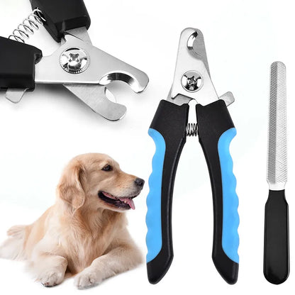 Professional Pet Cat Dog Nail Clipper Cutter With Sickle Stainless Steel Grooming Scissors Clippers for Pet Claws Dog Supplies