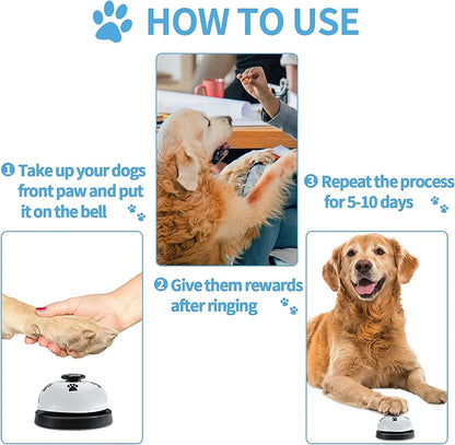 Pet Training Bells Dogs Bell for Door Potty Training to Go Outside  Communication Device Dog Agility Train Pet Interactive Toys