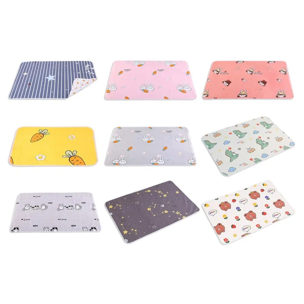 Toilet Bed Mat Cover Outdoor Travel Absorbency Pets Mats Washable Pee Pad Training Pads Dog Pet Supplies