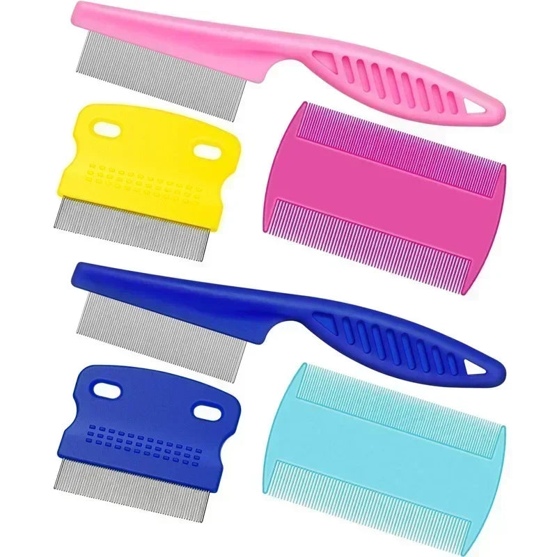 Pet Comb Pet Tear Stain Remover Dog Grooming Comb Gently Removes Mucus and Crust Small Lice Flea Combs for Dogs Cats Supplies