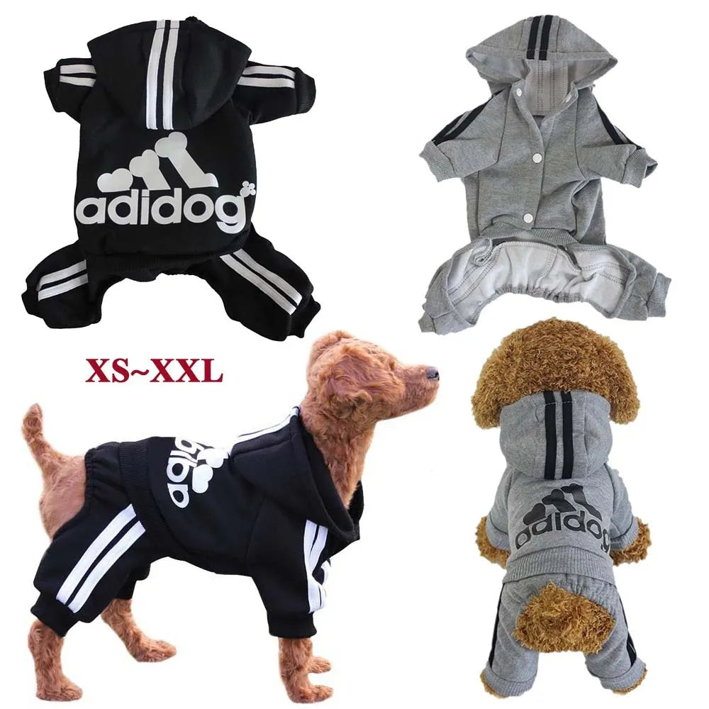 Clothes for Small Dogs Adidog Winter Dog Clothing for Medium Dogs Pet  Products Puppy Sweatshirt Coat Chihuahua Costume Dropship