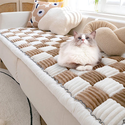 HOOPET Dog Bed Mat Warm Pet Cat Scratchable Blanket Anti-slip Washable Cushion Sofa Cover For Large Dogs Pet Supplies