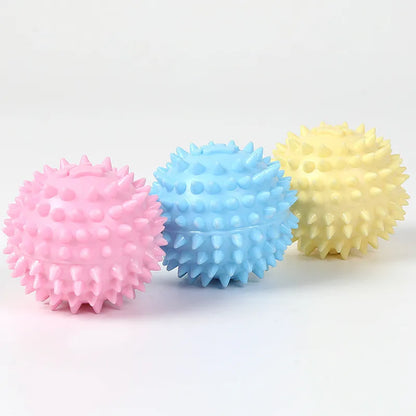 Pet Dog Toy Ball Solid Bite-Resistant Chewing Indestructible Bouncing Ball Dog Rubber Training Interactive Game Ball