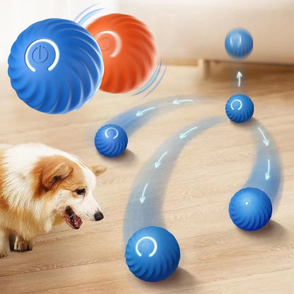 Smart Dog Toy Ball Electronic Interactive Pet Toy Moving Ball USB Automatic Moving Bouncing for Puppy Birthday Gift Cat Product