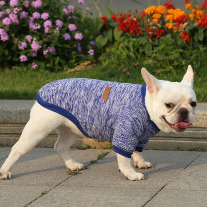 Dog Clothes For Medium Small Dogs Pet Coat Autumn Winter Warm Clothing Grey Cooling Vest Coat Pet Sweatshirt