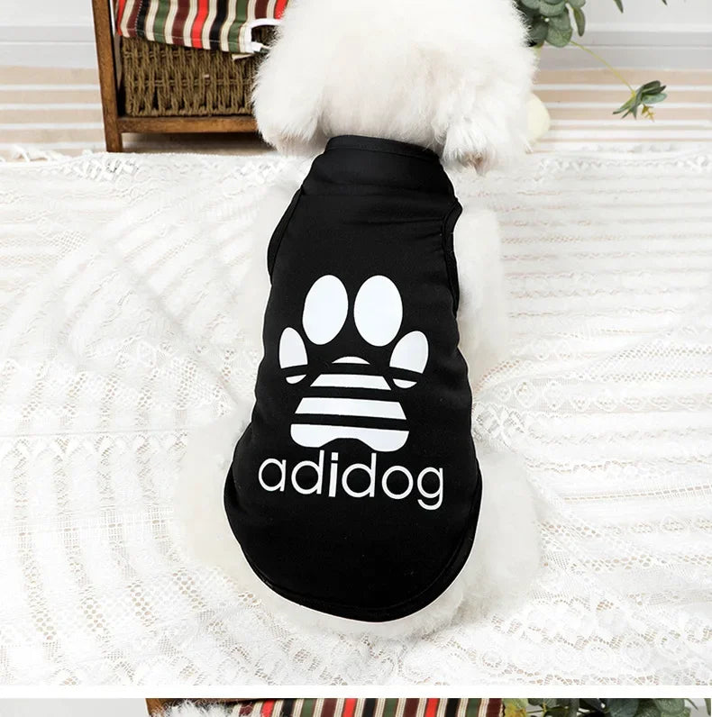 Soft Pet Dog Clothes for Small Dogs Summer Pomeranian Bichon Teddy Dog Thin Vest Breathable Cool Cat Puppy Clothing Pet T Shirt