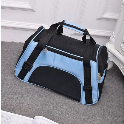 Dog Bags Portable Dog Carrier Bag Mesh Breathable Carrier Bags for Small Dogs Foldable Cats Handbag Travel Pet Bag Transport Bag