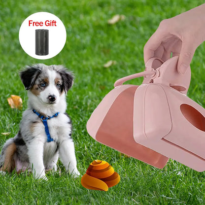 Pet Dog Cleaner Portable Poop Collector Cat Dog Foldable Pooper Scooper Dog Excrement Holder Poop Picker Pet Feces Clip Supply