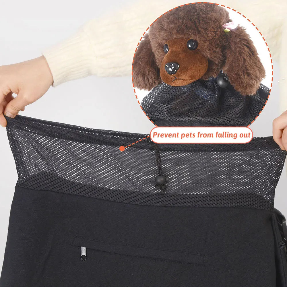 Pet Carrier Portable Dog Sling Bag with Warm Fleece Pad Foldable Pets Travel Handbag Cat Carrier for Puppy Kitthen Dogs Bag