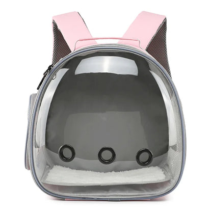 Pet Backpack Hamster Carrier Transparent Small Animal Carrier Guinea Pig Backpack Sugar Glider Ferret Pet Bag Rabbit Bunny Cage