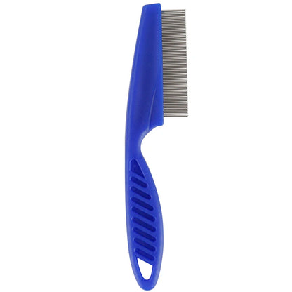 Pet Hair Shedding Comb Stainless Steel Flea Comb For Cat Dog Pet Comfort Flea Hair Grooming Comb Dog Cat Fur Removal Brush