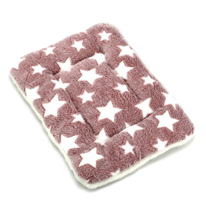 Soft Cat Bed Mats Short Plush Pet Sleeping Bed Mats for Cats Small Dogs Cute Pet Pad Blanket Warm Kitten Cushion Cat Accessories