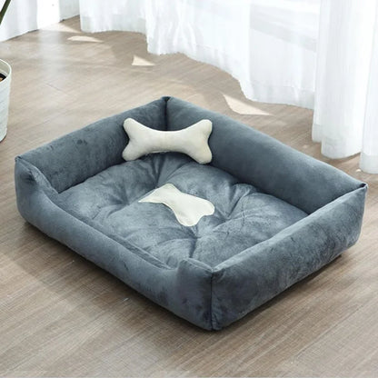 Large Medium Small House Cat Bed Pet Dog Bed Sofa Mats Pet Products Coussin Chien Animals Accessories Dogs Basket Supplies