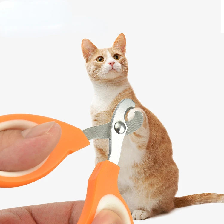 Pet Cat Dog Nail Clipper Cutter Stainless Steel Grooming Scissor Clipper Claw Nail Supplies for Professionals Dog Nail Trimmer