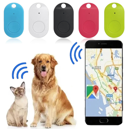 Pet GPS Tracker Smart Locator For Cat Dog Anti-lost GPS Tracking Device Portable Mini Bluetooth Trackers Anti Lost Finder Tools