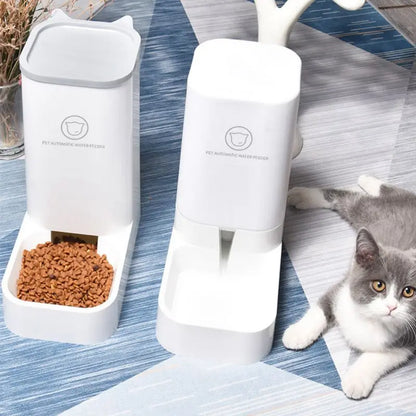 Dog for Cat Automatic Feeder Safety Water Drinker Dispenser Puppy Kitten Feeding Bowl Pet Supply Drop shipping