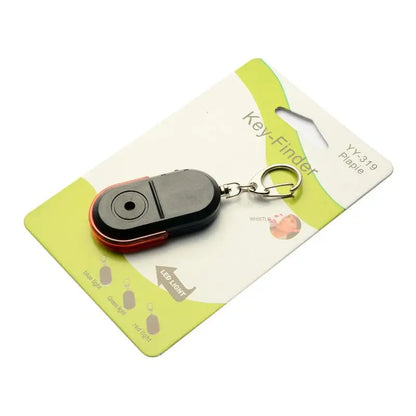 Colorful 1pc Wireless Anti-Lost Alarm Key Finder Locator Keychain Whistle Sound LED Light Things Tracker Search Anti Lost