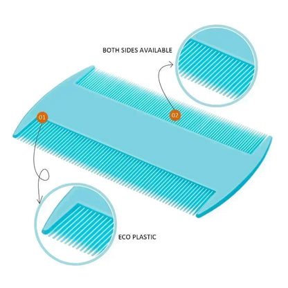 Pet Comb Pet Tear Stain Remover Dog Grooming Comb Gently Removes Mucus and Crust Small Lice Flea Combs for Dogs Cats Supplies