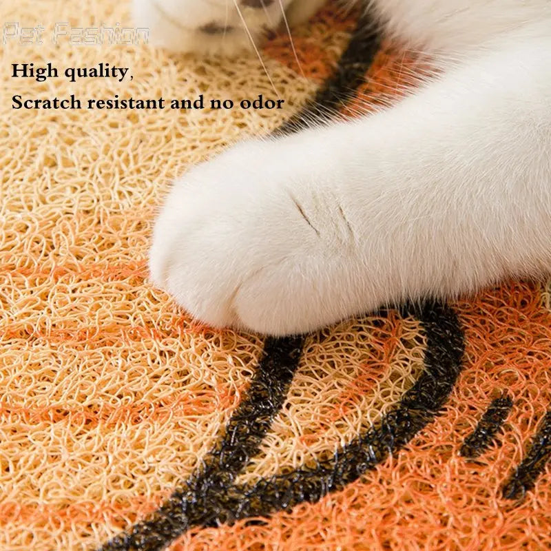 Cat Litter Mat Cat's House Pet Food Splash Proof Bed for Cats Mat Non-slip Pads Clean Washable Home Pets Accessories