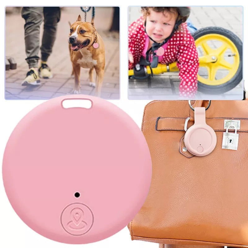 Mini Fashion Smart Dog Pets Bluetooth 4.0 GPS Tracker Anti-lost Alarm Tag Wireless Child Bag Wallet Key Finder Locator