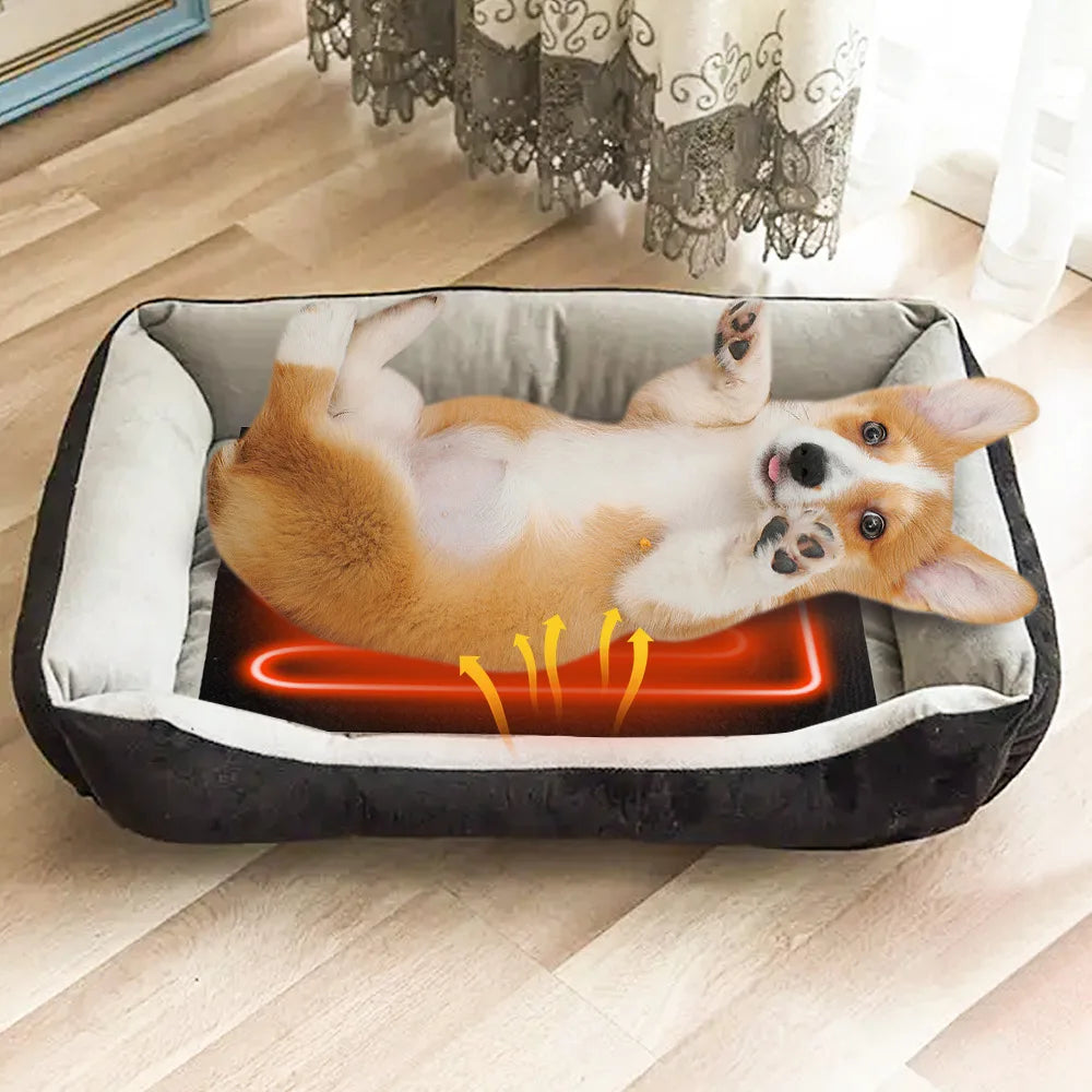 Safety USB Warm Paste Pads Washable Winter Heating Warmer Pad Dog Cat Bed Heat Pad Pet Reptile Heating Warmer Pad